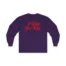 Giggly Squad I Wish You Well Unisex Ultra Cotton Long Sleeve T-Shirt Purple