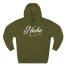 Giggly Squad Niche Aesthetic Hoodie Army Green