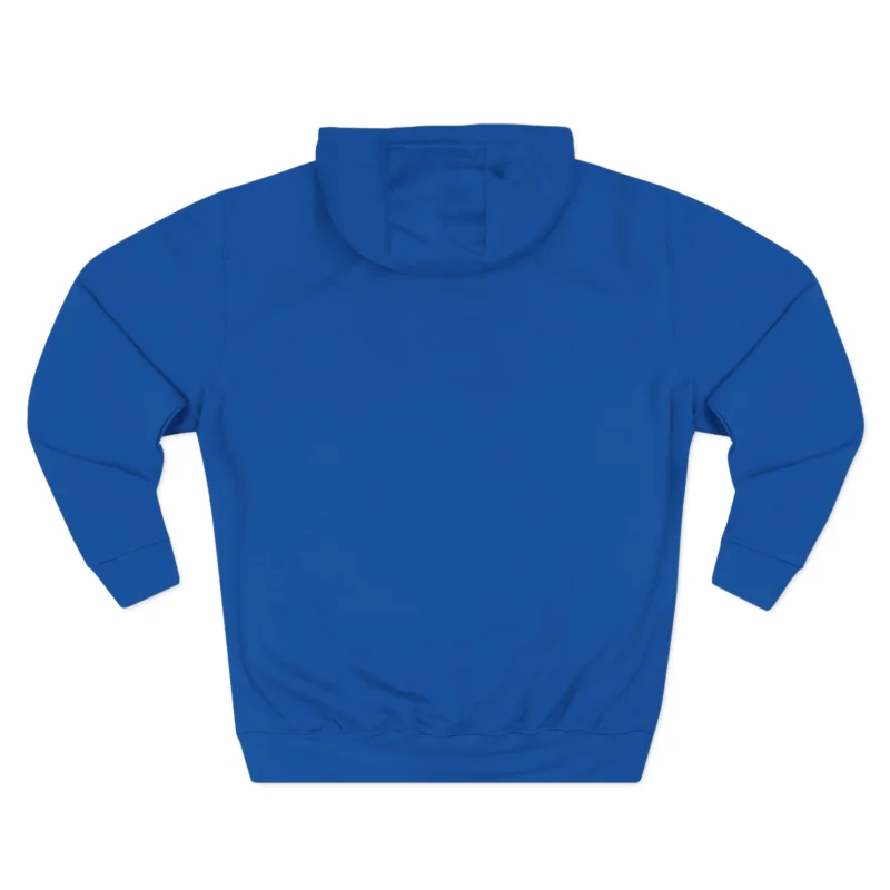 Giggly Squad Niche Aesthetic Hoodie Royal Blue Black Side