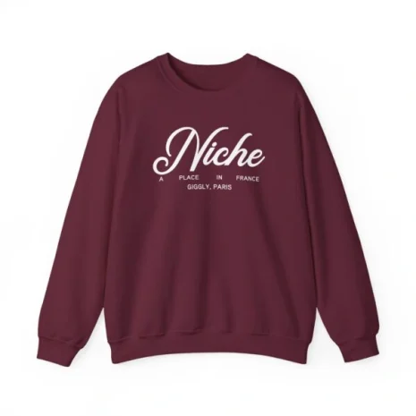 Giggly Squad Niche Pigment Unisex Heavy Blend Crewneck Sweatshirt Maroon Giggly Squad Niche Pigment Unisex Heavy Blend Crewneck Sweatshirt Maroon