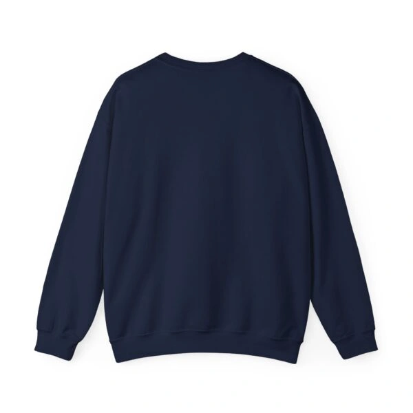 Giggly Squad Niche Pigment Unisex Heavy Blend Crewneck Sweatshirt Navy Back Side