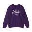 Giggly Squad Niche Pigment Unisex Heavy Blend Crewneck Sweatshirt Purple