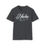 Giggly Squad Niche Pigment Unisex Softstyle T-Shirt Dark Heather Grey
