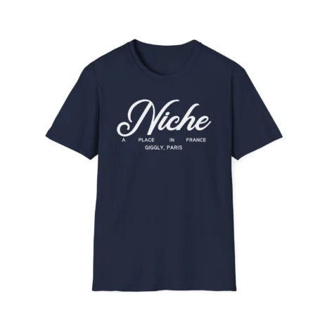 Giggly Squad Niche Pigment Unisex Softstyle T-Shirt Navy Giggly Squad Niche Pigment Unisex Softstyle T-Shirt Navy