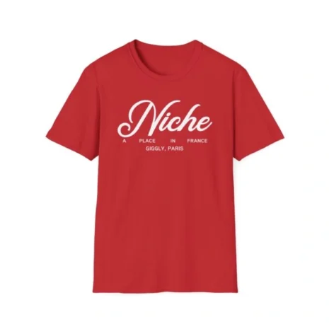 Giggly Squad Niche Pigment Unisex Softstyle T-Shirt Red Giggly Squad Niche Pigment Unisex Softstyle T-Shirt Red
