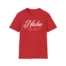 Giggly Squad Niche Pigment Unisex Softstyle T-Shirt Red
