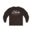 Giggly Squad Niche Pigment Unisex Ultra Cotton Long Sleeve T-Shirt Dark Chocolate