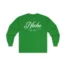 Giggly Squad Niche Pigment Unisex Ultra Cotton Long Sleeve T-Shirt Irish Green