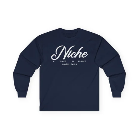 Giggly Squad Niche Pigment Unisex Ultra Cotton Long Sleeve T-Shirt Navy Giggly Squad Niche Pigment Unisex Ultra Cotton Long Sleeve T-Shirt Navy