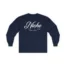 Giggly Squad Niche Pigment Unisex Ultra Cotton Long Sleeve T-Shirt Navy