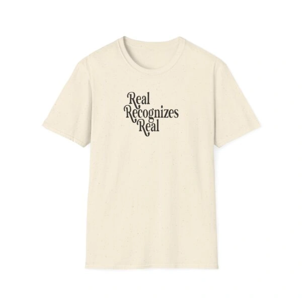 Giggly Squad Real Recognizes Real Unisex Softstyle T-Shirt Natural