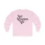Giggly Squad Real Recognizes Real Unisex Ultra Cotton Long Sleeve T-Shirt Light Pink