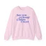 Giggly Squad See You in Small Claims Court Unisex Heavy Blend Crewneck Sweatshirt Light Pink