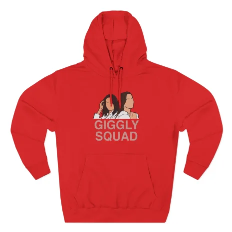 Giggly Squad Signature Hoodie Red Giggly Squad Signature Hoodie Red