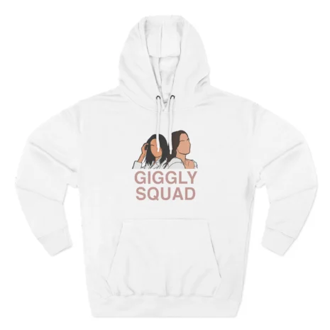Giggly Squad Signature Hoodie White