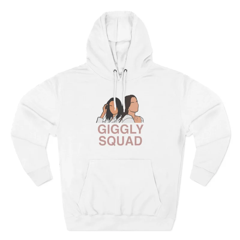 Giggly Squad Signature Hoodie White