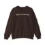 Giggly Squad Sorry I’m on Voice Rest Unisex Heavy Blend Crewneck Sweatshirt Dark Chocolate