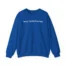 Giggly Squad Sorry I’m on Voice Rest Unisex Heavy Blend Crewneck Sweatshirt Royal