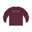 Giggly Squad Sorry I’m on Voice Rest Unisex Ultra Cotton Long Sleeve T-Shirt Maroon