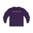 Giggly Squad Sorry I’m on Voice Rest Unisex Ultra Cotton Long Sleeve T-Shirt Purple