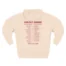 Giggly Squad Thank You for Giggling 2024-2025 Hoodie Pale Pink Back Side