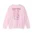 Giggly Squad Thank You for Giggling 2024-2025 Unisex Heavy Blend Crewneck Sweatshirt Light Pink Back Side