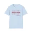 Giggly Squad Thank You for Giggling 2024-2025 Unisex Softstyle T-Shirt Light Blue