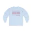 Giggly Squad Thank You for Giggling 2024-2025 Unisex Ultra Cotton Long Sleeve T-Shirt Light Blue