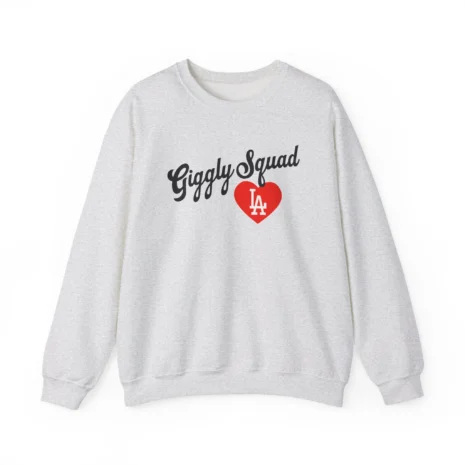 Giggly Squad Unisex Heavy Blend Crewneck Sweatshirt Ash