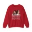 Giggly Squad Unisex Heavy Blend Crewneck Sweatshirt Cherry Red
