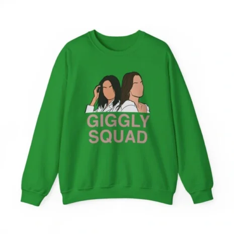 Giggly Squad Unisex Heavy Blend Crewneck Sweatshirt Irish Green Giggly Squad Unisex Heavy Blend Crewneck Sweatshirt Irish Green