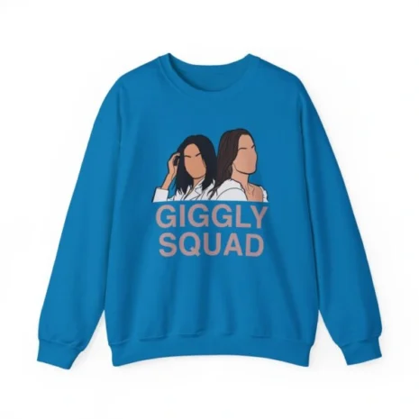 Giggly Squad Unisex Heavy Blend Crewneck Sweatshirt Sapphire Giggly Squad Unisex Heavy Blend Crewneck Sweatshirt Sapphire