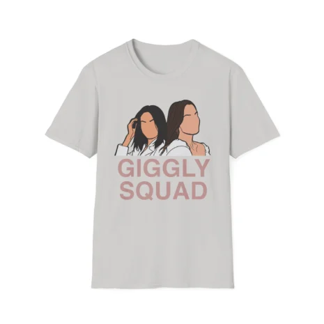 Giggly Squad Unisex Softstyle T-Shirt Ice Grey Giggly Squad Unisex Softstyle T-Shirt Ice Grey