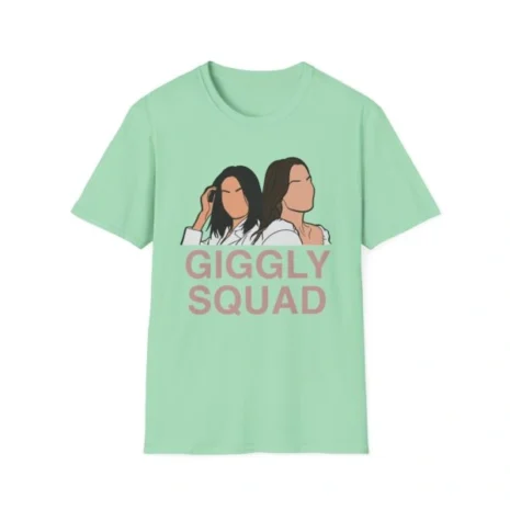 Giggly Squad Unisex Softstyle T-Shirt Mint Green Giggly Squad Unisex Softstyle T-Shirt Mint Green