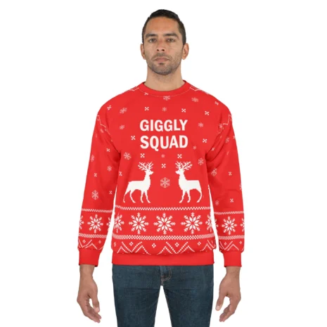 Giggly Squad Unisex Sweatshirt (AOP) Giggly Squad Unisex Sweatshirt (AOP)