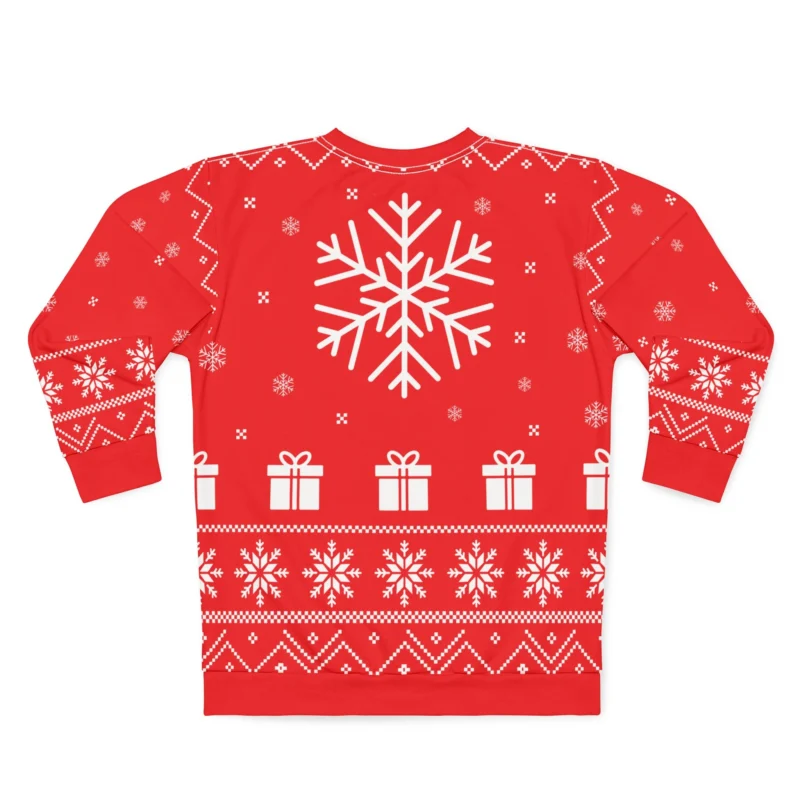 Giggly Squad Unisex Sweatshirt (AOP) Back Side