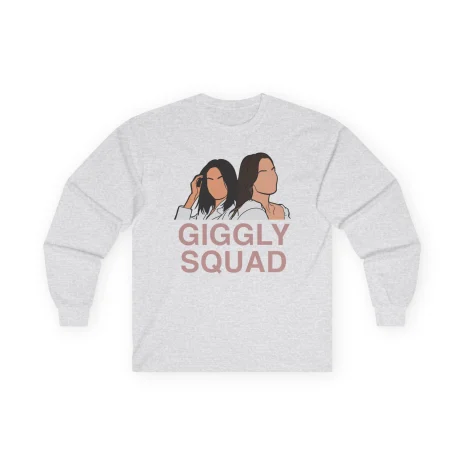 Giggly Squad Unisex Ultra Cotton Long Sleeve T-Shirt Ash Giggly Squad Unisex Ultra Cotton Long Sleeve T-Shirt Ash