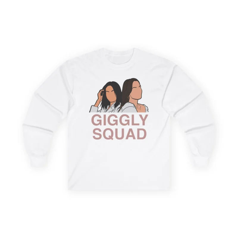Giggly Squad Unisex Ultra Cotton Long Sleeve T-Shirt White
