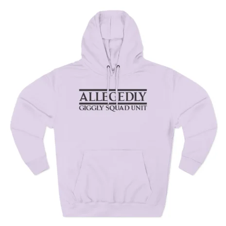 Giggly Squad Unit Allegedly Hoodie Lilac Giggly Squad Unit Allegedly Hoodie Lilac