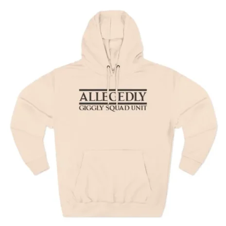Giggly Squad Unit Allegedly Hoodie Pale Pink Giggly Squad Unit Allegedly Hoodie Pale Pink