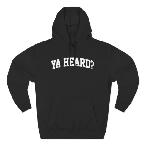 Giggly Squad Ya Heard Hoodie Black Giggly Squad Ya Heard Hoodie Black