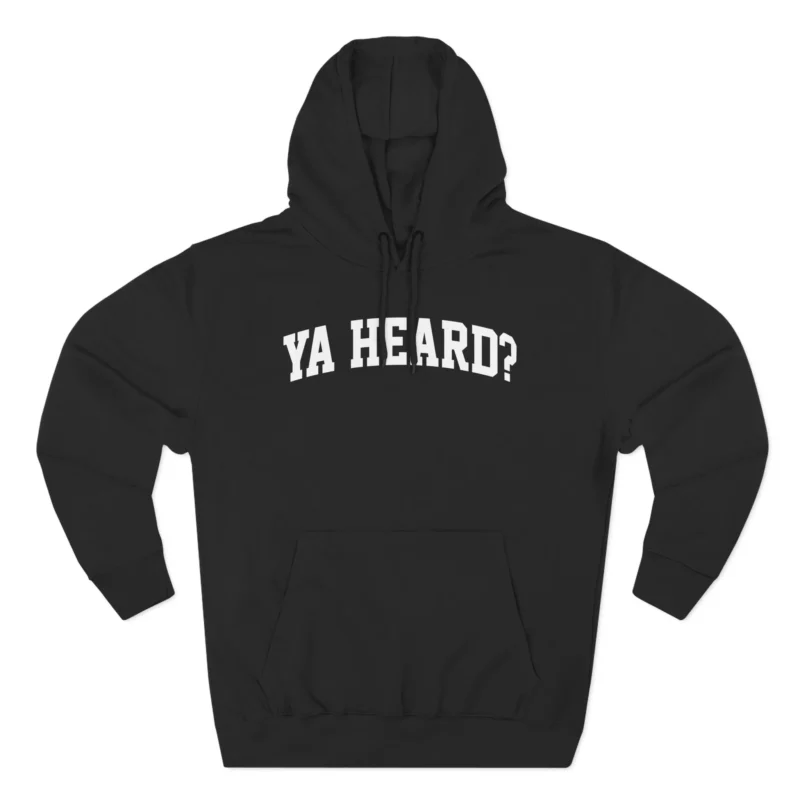 Giggly Squad Ya Heard Hoodie Black