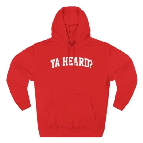 Giggly Squad Ya Heard Hoodie Red Giggly Squad Ya Heard Hoodie Red
