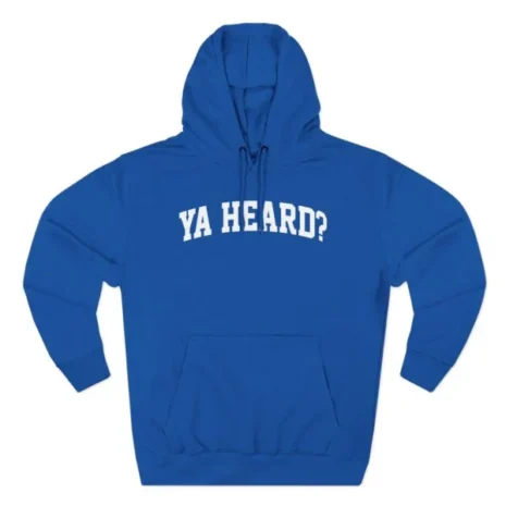 Giggly Squad Ya Heard Hoodie Royal Blue Giggly Squad Ya Heard Hoodie Royal Blue