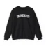 Giggly Squad Ya Heard Unisex Heavy Blend Crewneck Sweatshirt Black