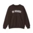 Giggly Squad Ya Heard Unisex Heavy Blend Crewneck Sweatshirt Dark Chocolate