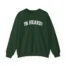 Giggly Squad Ya Heard Unisex Heavy Blend Crewneck Sweatshirt Forest Green