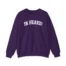 Giggly Squad Ya Heard Unisex Heavy Blend Crewneck Sweatshirt Purple
