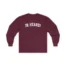 Giggly Squad Ya Heard Unisex Ultra Cotton Long Sleeve T-Shirt Maroon